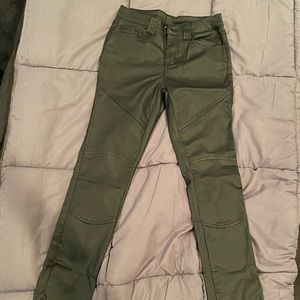 Killstar faux leather jeans